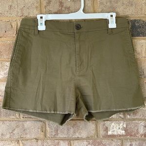 High waisted Madewell shorts